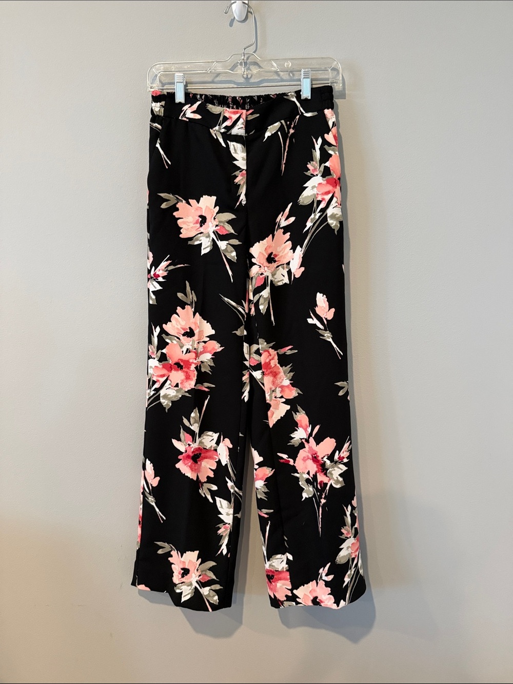 White House Black Market, Women's Floral Wide-Leg Pants